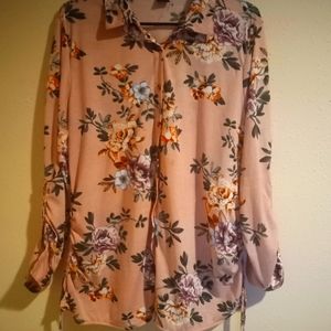 LIKE AN ANGEL BLOUSE FLORAL PRINT